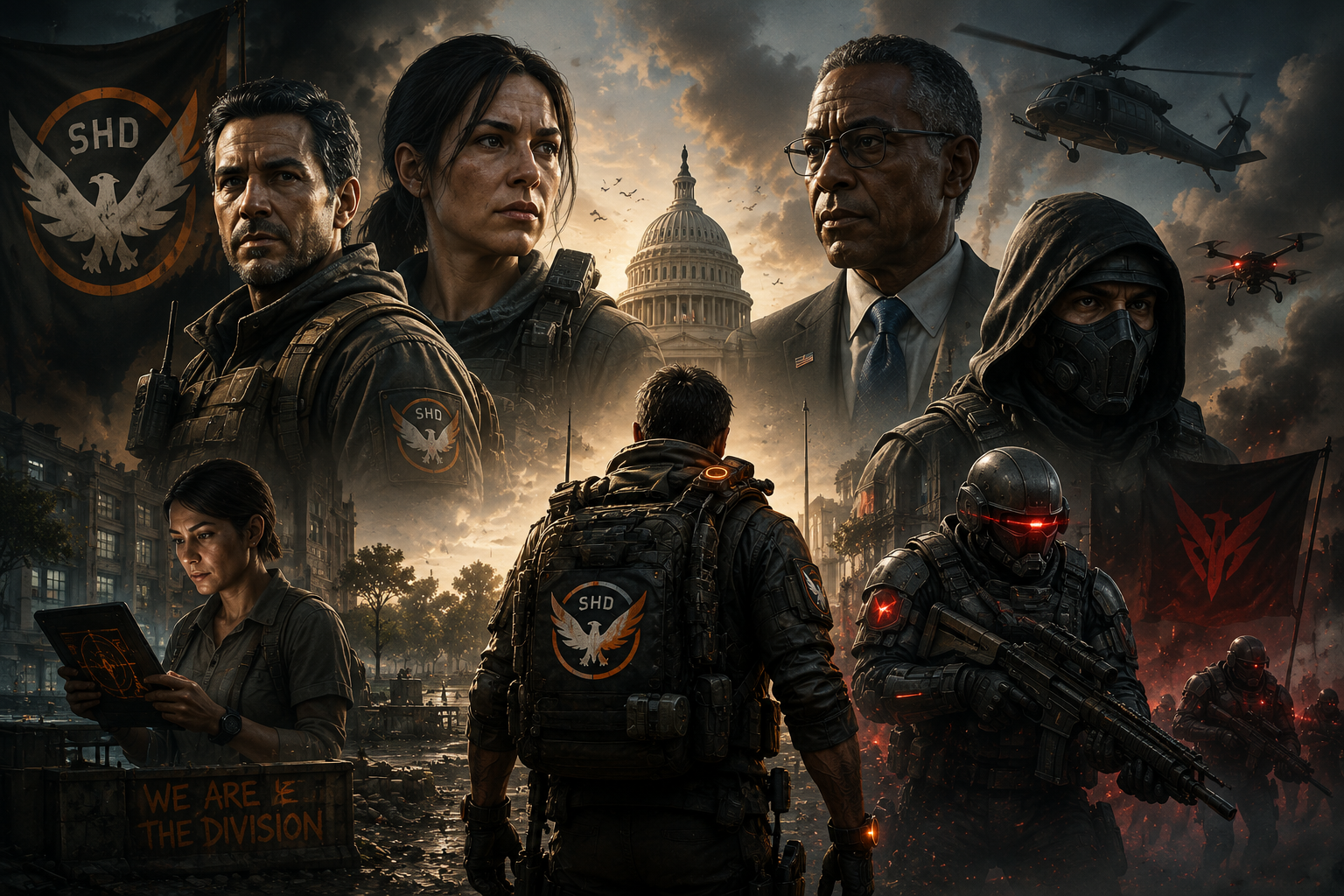 شخصیتهای The Division 2