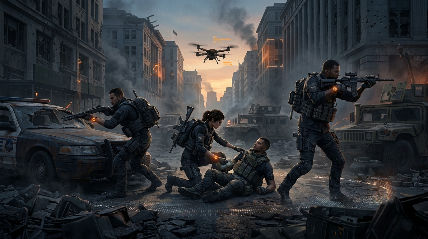 راهنمای Co-op The Division 2