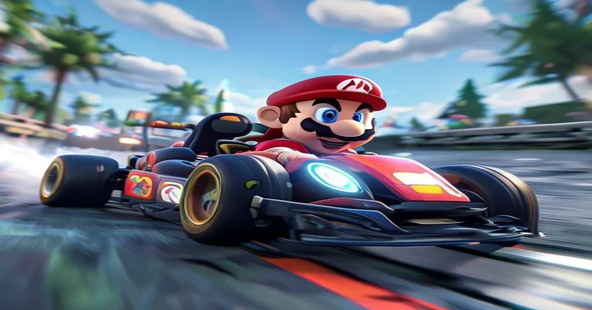 Mario Kart 8 Deluxe graphics pc
