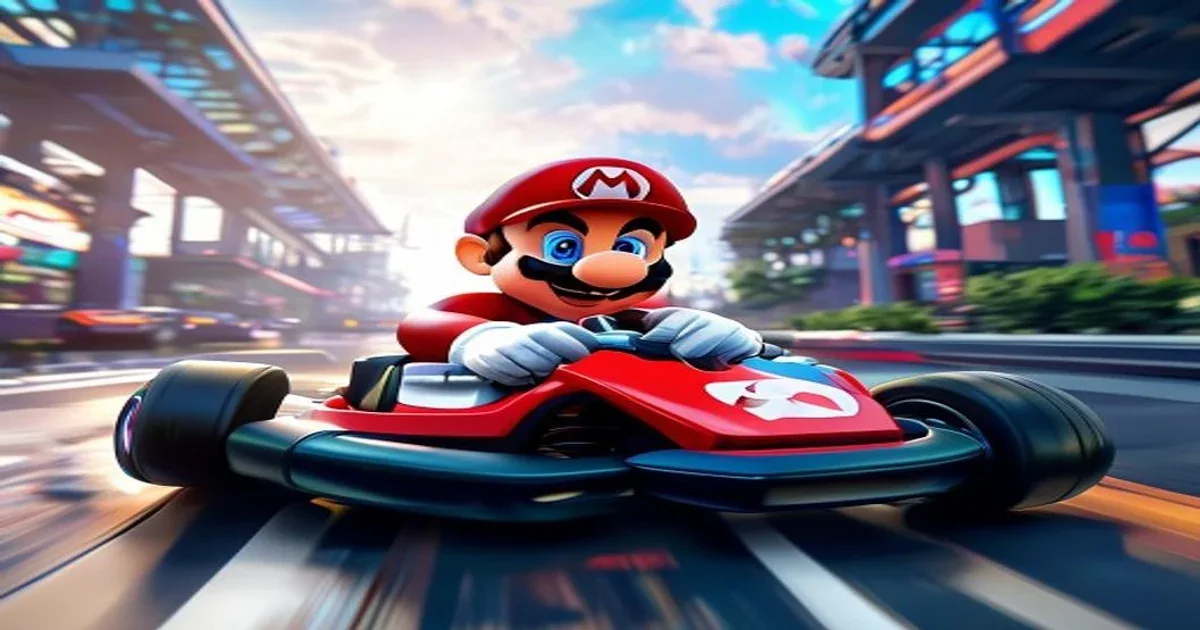 Mario Kart 8 Deluxe graphics xbox