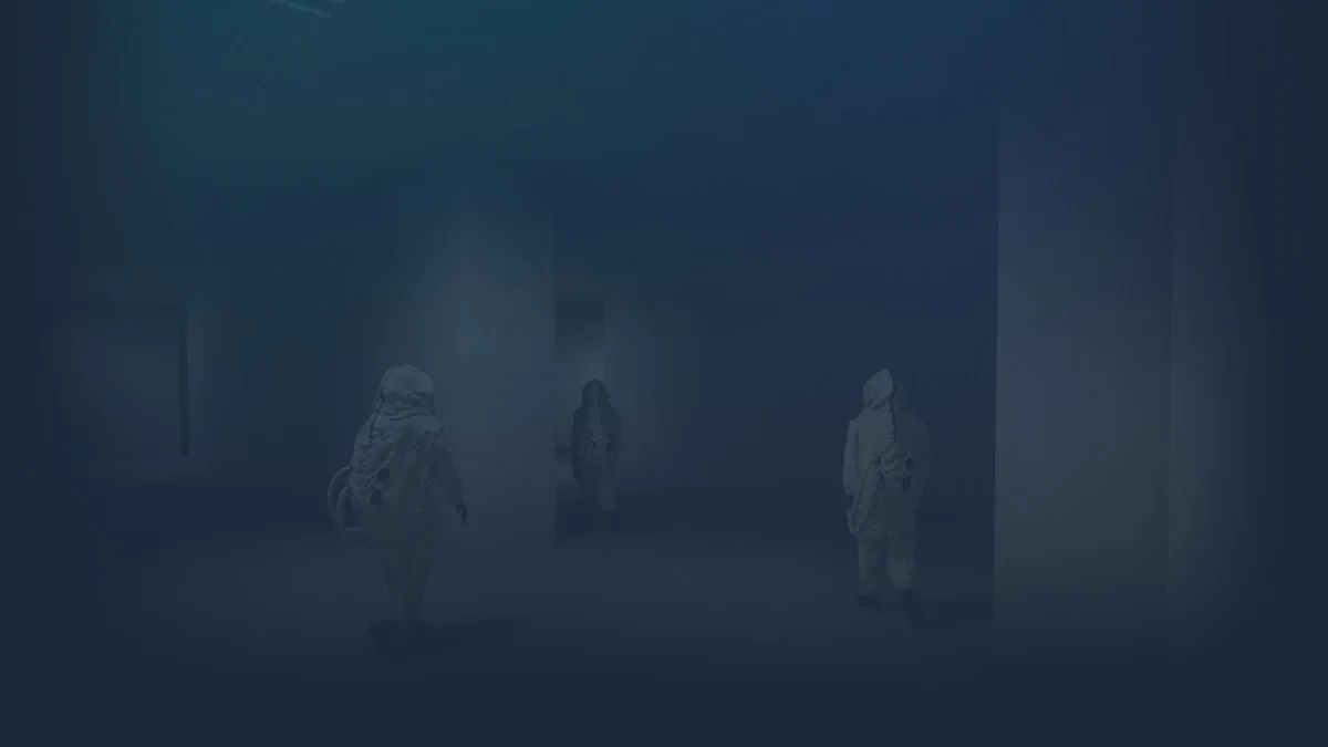 محیط بازی Backrooms: Escape Together