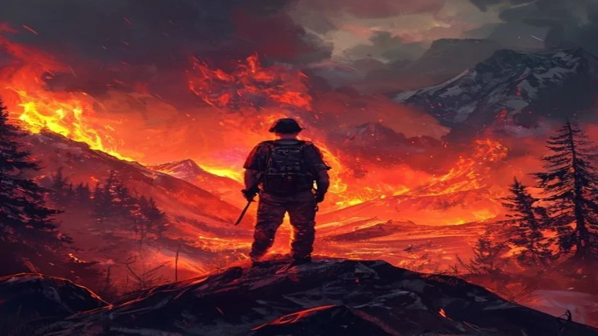 محیط بازی Firewatch